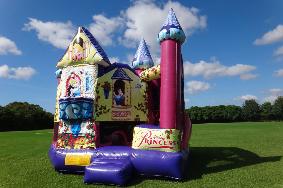 3. Disney Princess Jumping Castle